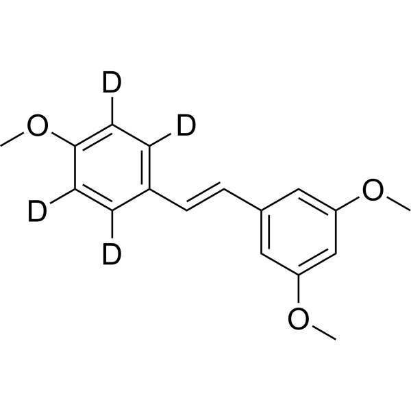 trans-Trismethoxy Resveratrol-d4 1089051-64-8